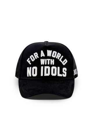 For a World Snapback Cap - Black | 001 - No Idols