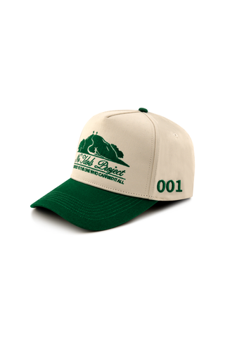 Carried It All Snapback Cap - Cream & Green | 001 - No Idols