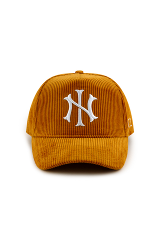 NI Corduroy Snapback Cap – Gold | 001 - No Idols