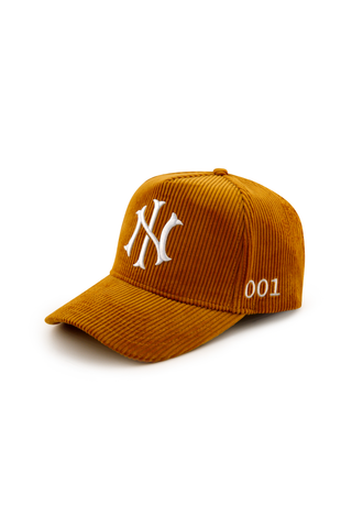 NI Corduroy Snapback Cap – Gold | 001 - No Idols